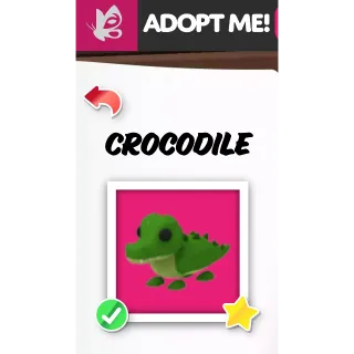 Crocodile NFR ADOPT ME PETS