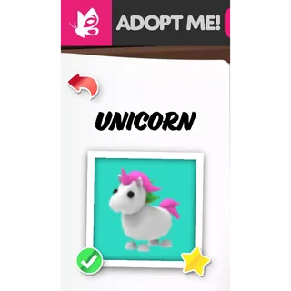 Unicorn FR ADOPT ME PETS