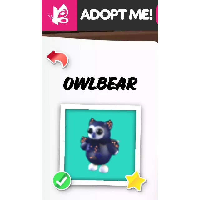 OWLBEAR NFR ADOPT ME PETS - Roblox Game Items - Gameflip