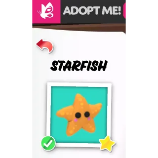 Starfish FR ADOPT ME PETS