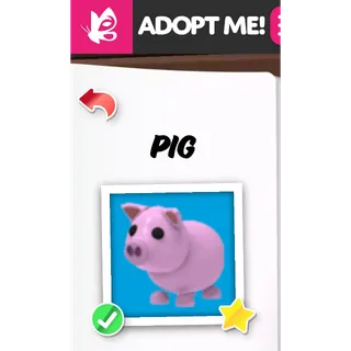 PIG FR ADOPT ME PETS