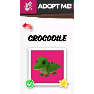 Crocodile NFR ADOPT ME PETS NEON