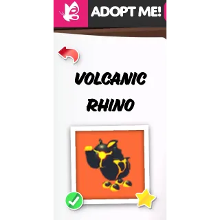 Volcanic Rhino FR ADOPT ME PETS