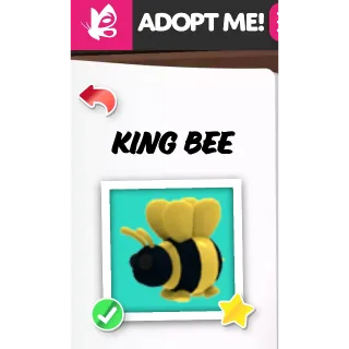 KING BEE NFR ADOPT ME PETS