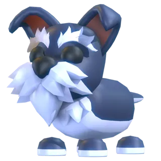 Mini Schnauzer mega neon fly ride adopt me