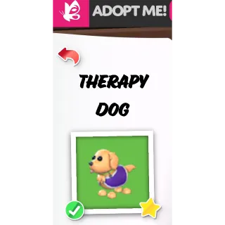 Therapy Dog MFR ADOPT ME PETS