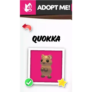 MEGA QUOKKA MFR MEGA ADOPT ME