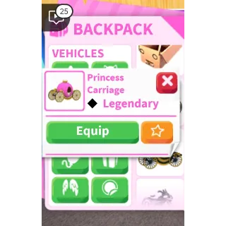 PRINCESS CARRIAGE LEGENDARY