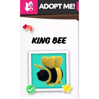 MEGA KING BEE MFR ADOPT ME PETS