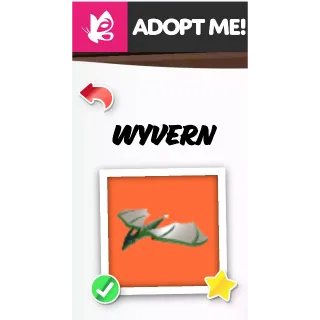 Wyvern NFR ADOPT ME PETS