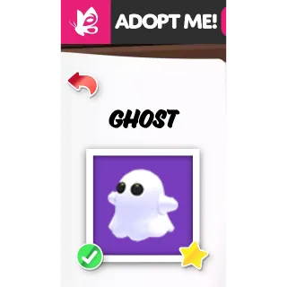 GHOST MFR ADOPT ME PETS