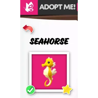 Seahorse MFR ADOPT ME PETS