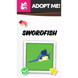 Swordfish NFR ADOPT ME PETS