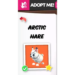 ARCTIC HARE NFR ADOPT ME PETS