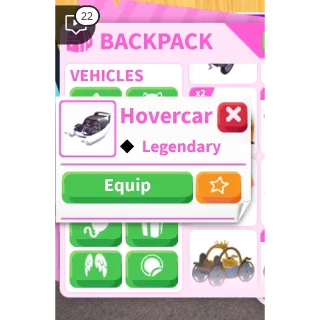 HOVERCAR LEGENDARY VEHICLES