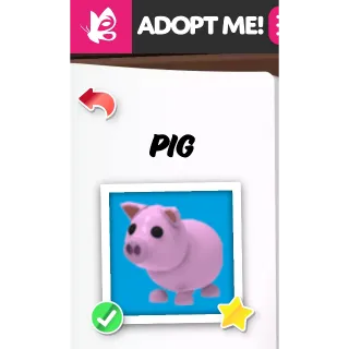 PIG MFR ADOPT ME PETS