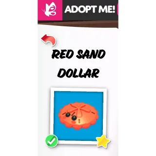 RED SAND DOLLAR FR