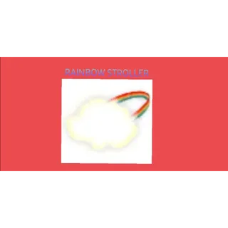 RAINBOW STROLLER ADOPT ME