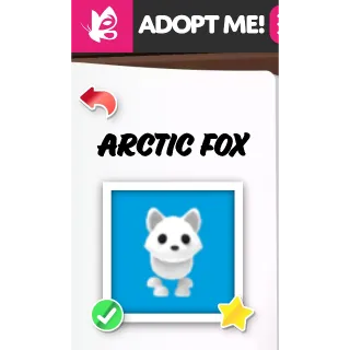 ARCTIC FOX FR ADOPT ME PETS