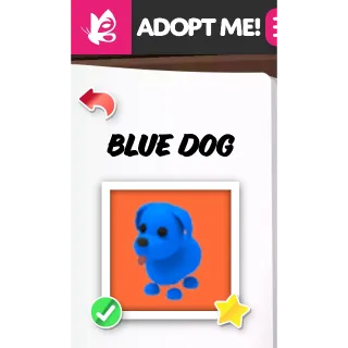 BLUE DOG FR ADOPT ME PETS