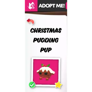 Christmas Pudding Pup NFR
