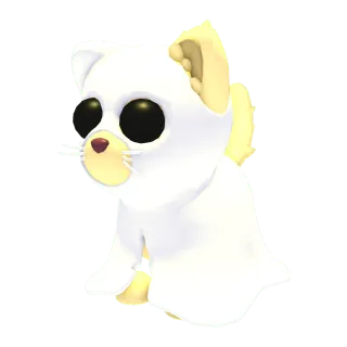 Ghostly Cat mega fly ride adopt me