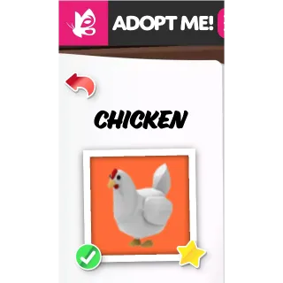 Chicken NFR ADOPT ME PETS