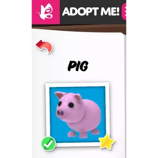 PIG NFR ADOPT ME PETS
