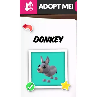 Donkey NFR ADOPT ME PETS