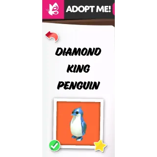 Diamond King Penguin ADOPT ME