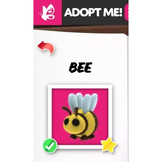 BEE NFR ADOPT ME PETS