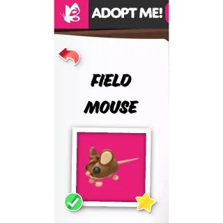 FIELD MOUSE MFR ADOPT ME PETS