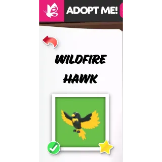 Wildfire Hawk FR ADOPT ME PETS