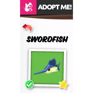 Swordfish FR ADOPT ME PETS