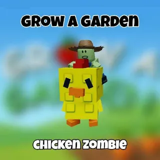 chicken zombie grow a garden