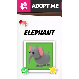 ELEPHANT FR ADOPT ME PETS