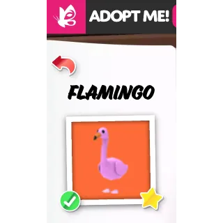 FLAMINGO FR ADOPT ME PETS