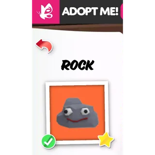 ROCK FR ADOPT ME PETS