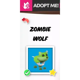 Zombie Wolf FR ADOPT ME PETS