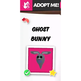 GHOST BUNNY NFR ADOPT ME PETS