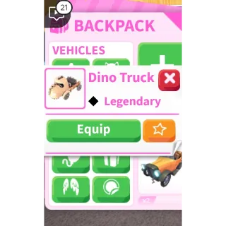 DINO TRUCK LEGENDARY