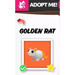 GOLDEN RAT NFR ADOPT ME PETS