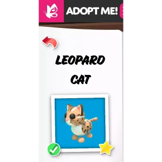 LEOPARD CAT NFR ADOPT ME PETS