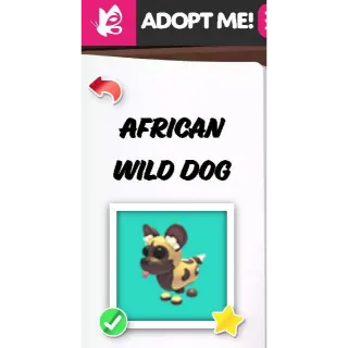 African Wild Dog NFR Pets