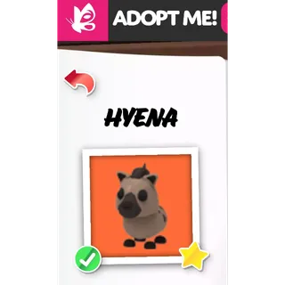 HYENA FR ADOPT ME PETS