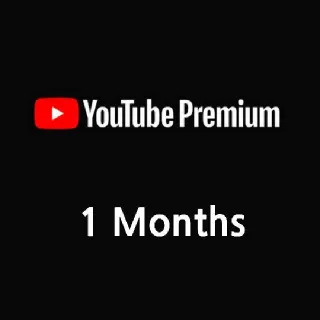 Youtube Premium One Month (Individual, Global)