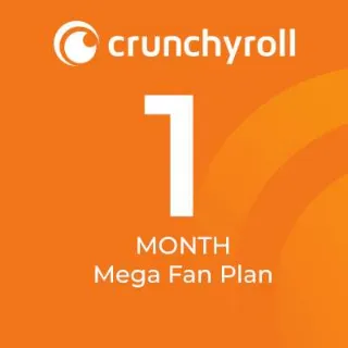 Crunchyroll Mega Fan - One Months Plan