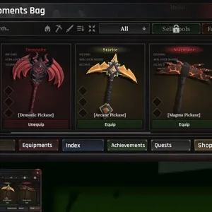 OP!! The Forge | Demonic pickaxe | Arcane pickaxe | Magma Pickaxe