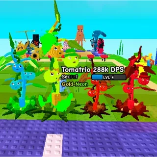 Plants vs Brainrots sets