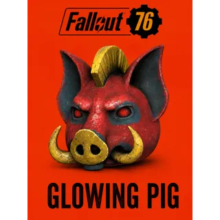 Fastnacht Glowing Pig Mask PS